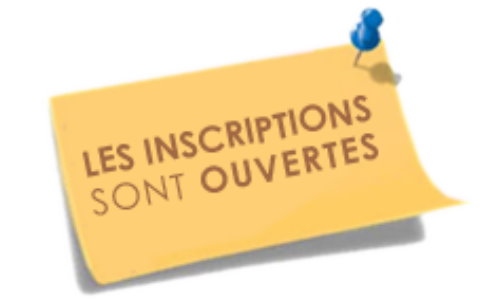 Inscriptions ouvertes
